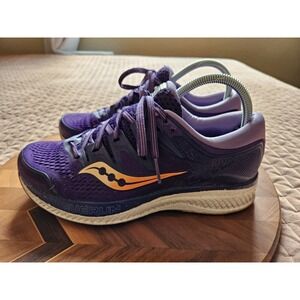 Saucony ISO Series Everun Women's Purple Running Lace-Up Sneakers, Sz. 10